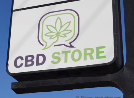 CBD store sign