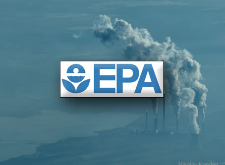 EPA logo, smog, emission standards
