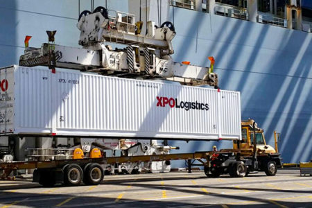 XPO Logistics container