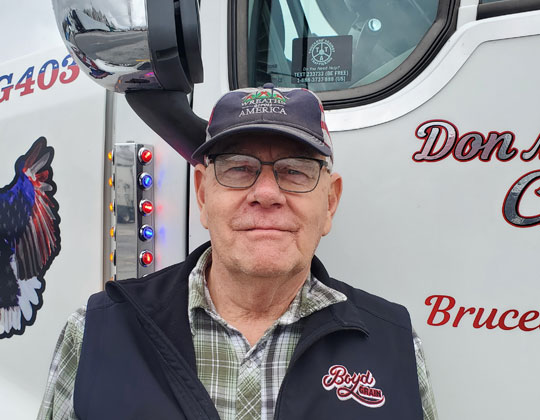 OOIDA life member Don Crouse (Photo by Marty Ellis)