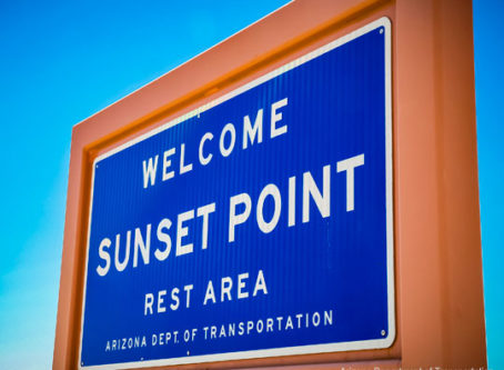 I-17 Sunset Point Rest Area. Photo by Arizona Department of Transportation