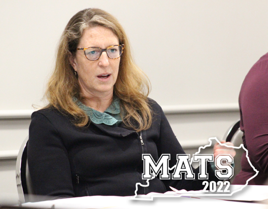 FMCSA acting Administrator Robin Hutcheson at MATS 2022. 