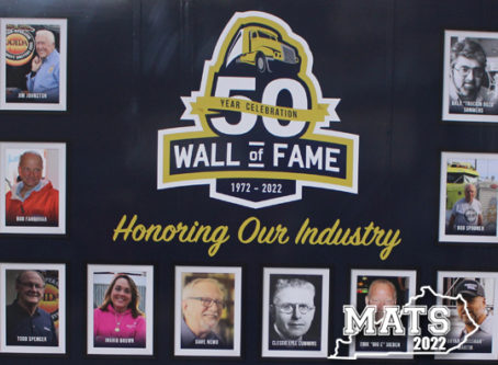MATS Wall of Fame, part of its 50th anniversary celebration