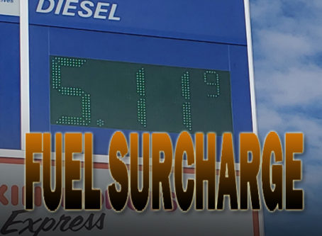 With diesel prices high, fuel surcharges are more important