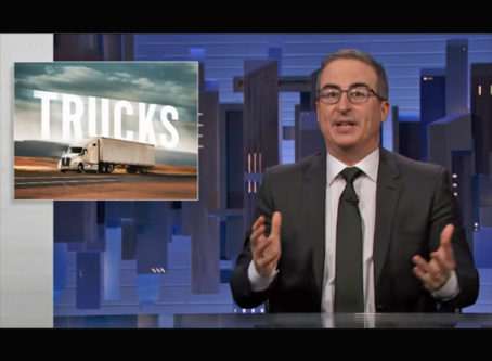 John Oliver on HBO's 'This Week Tonight' following OIDA's lead on trucking issues