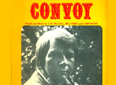 Bill Fries (C.W. McCall) "Convoy" album cover.