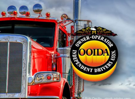 OOIDA, Red truck photo by Bob Orsillo