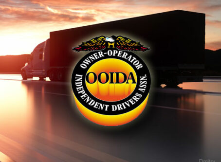 OOIDA logo, truck silhouette by Dimitry