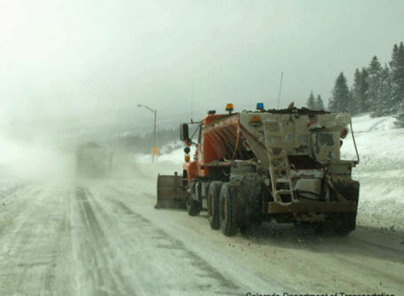 Snow plow photo by Colorado Department of Transportation