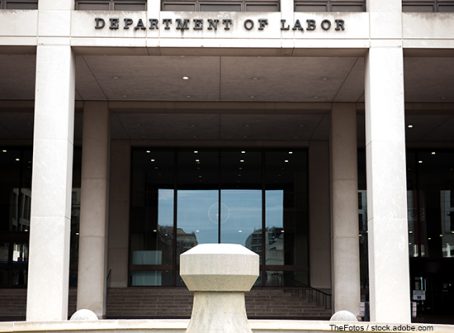 Department of Labor building; worker classification