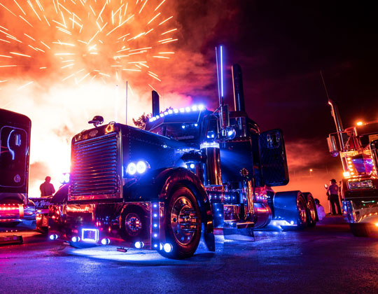 Fireworks at SuperRigs 2022