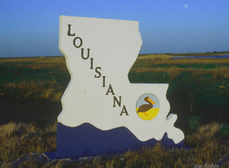 Louisiana sign, photo by Joe Sohm
