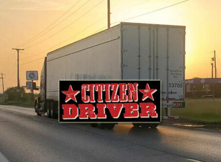 Citizen Driver logo. Truck photo by Marty Ellis