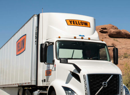 Yellow Corp. truck. Photo courtesy Yellow Corp.