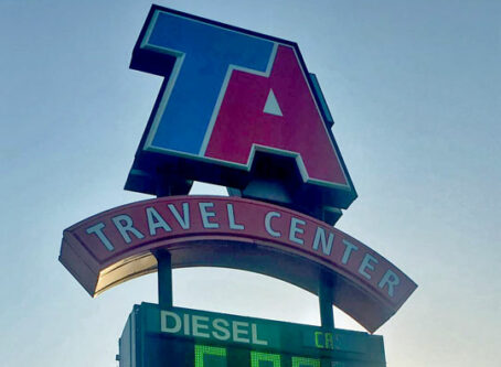 TA Travel Center in London, Ohio. Photo by Marty Ellis, OOIDA