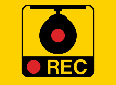 Driver-facing camera REC icon. Image by TKM