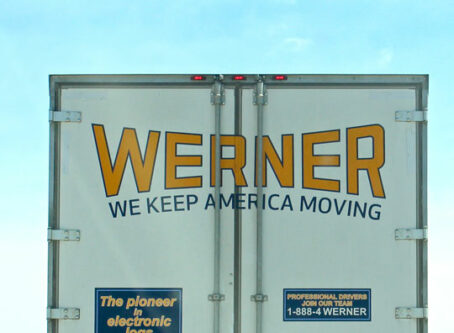 Werner Enterprises trailer