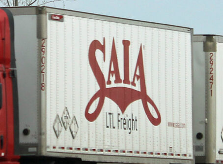 Saia LTL Freight trailer, photo by Chuck Robinson, OOIDA