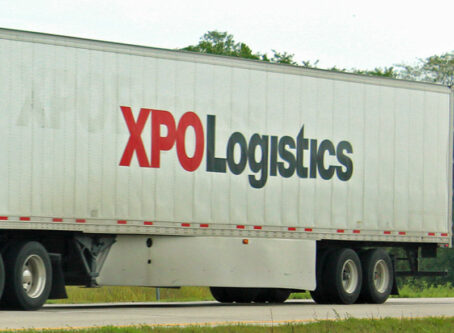 XPO Logistics trailer