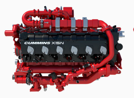Cummins X15N natural gas engine