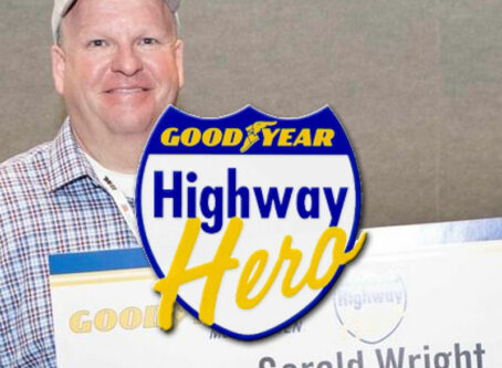 Gerald “Andy” Wright was the 2022 Goodyear Highway Angel