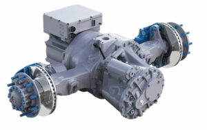Cummins showed why it wanted Meritor with the 17Xe ePowertrain at a truck tradeshow in Germany. 
