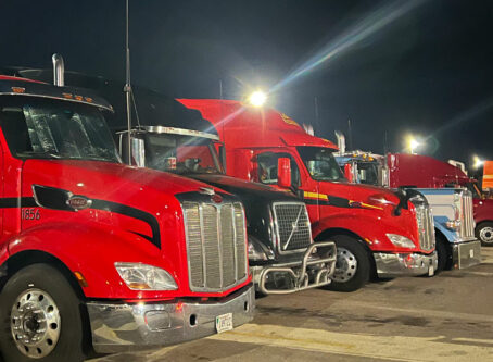 Truck parking, photo by Marty Ellis, OOIDA