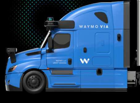Waymo truck