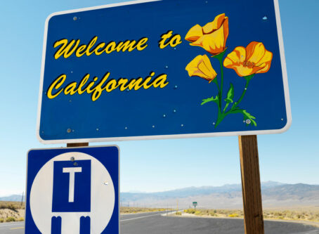 Welcome to California sign photo by iofoto