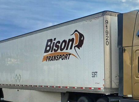 Bison Transport trailer. Image by Marty Ellis for OOIDA