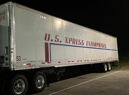 U.S. Xpress trailer. Image by Marty Ellis for OOIDA