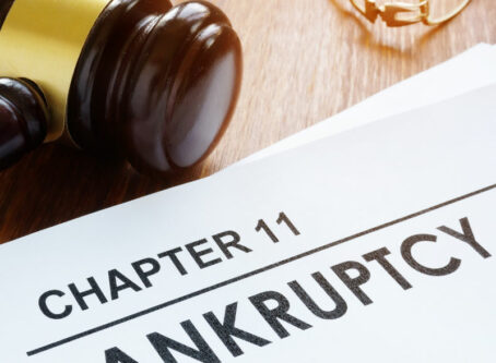 Chapter 11 bankruptcy graphic by Vitalii Vodolazskyi