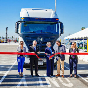 Port of Long Beach charging station ribbon-cutting ceremony