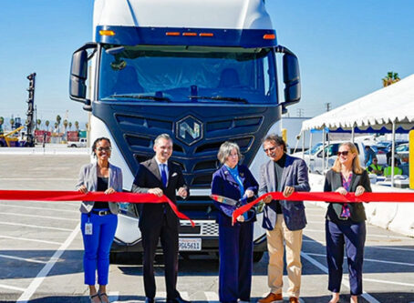 Port of Long Beach charging station ribbon-cutting ceremony