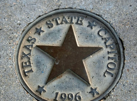 Texas state capitol seal Image by JJAVA