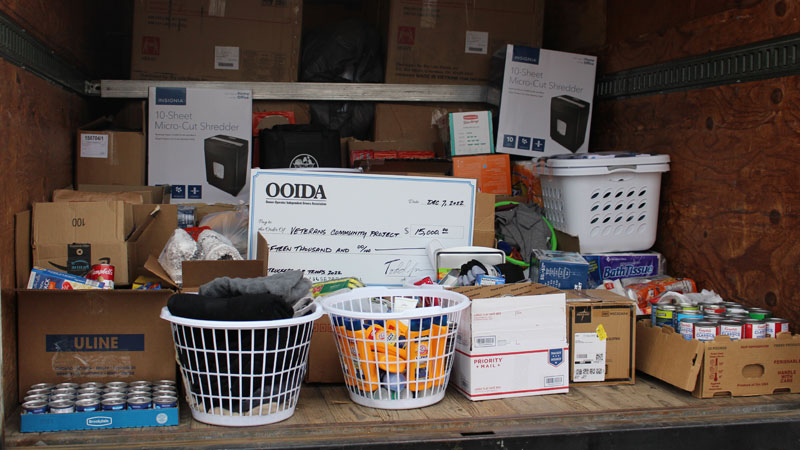 OOIDA Truckers for Troops donations