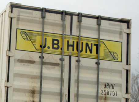 J.B. Hunt trailer