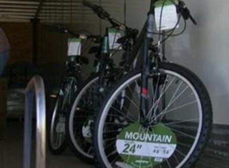Contract Transport Services donates bikes