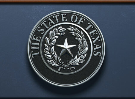 Texas state seal. Image by Maksym Yemelyanov