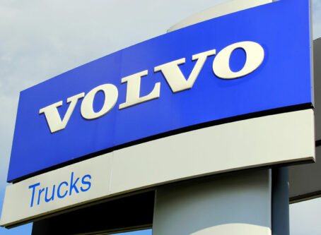 Volvo Trucks Sign. Image by Taina Sohlman