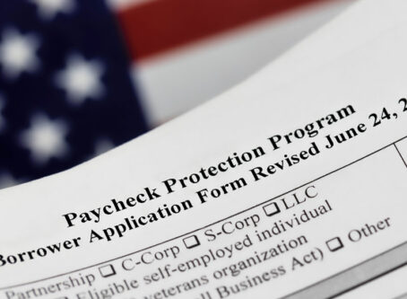 Paycheck Protection Program, PPP loan. Graphic by photo_gonzo