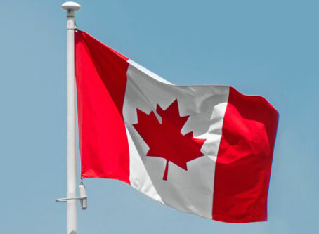 Canada flag. Photo by aboodi vesakaran