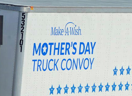 Make-A-Wish Mother’s Day Convoy n trailer