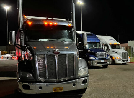 Heavy-duty trucks. Photo by Marty Ellis