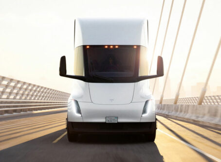 Tesla Semi. Image courtesy of tesla Inc.