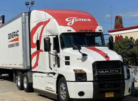 Jones Logistics truck. Courtesy Jones Logistics