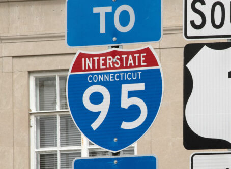 I-95 Connecticut sign. Image by petert2