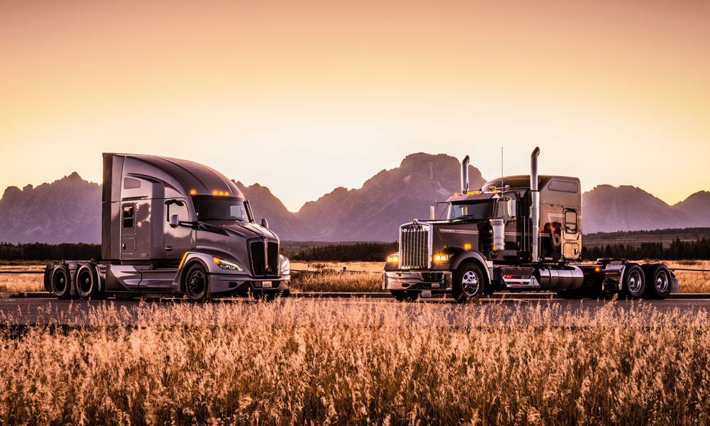 Kenworth T680 and W900 Anniversary models