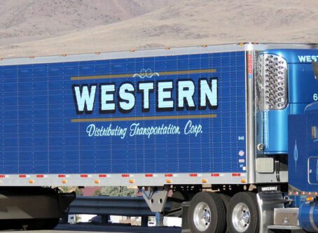 Western Distributing Transportation Corp. Peterbilt. Photo by Ryan Pedone Photography