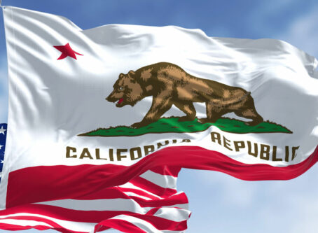 California flag. Photo by rarrarorro